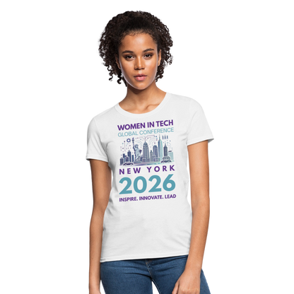 Women's T-Shirt - Women in Tech Global Conference Collection - white