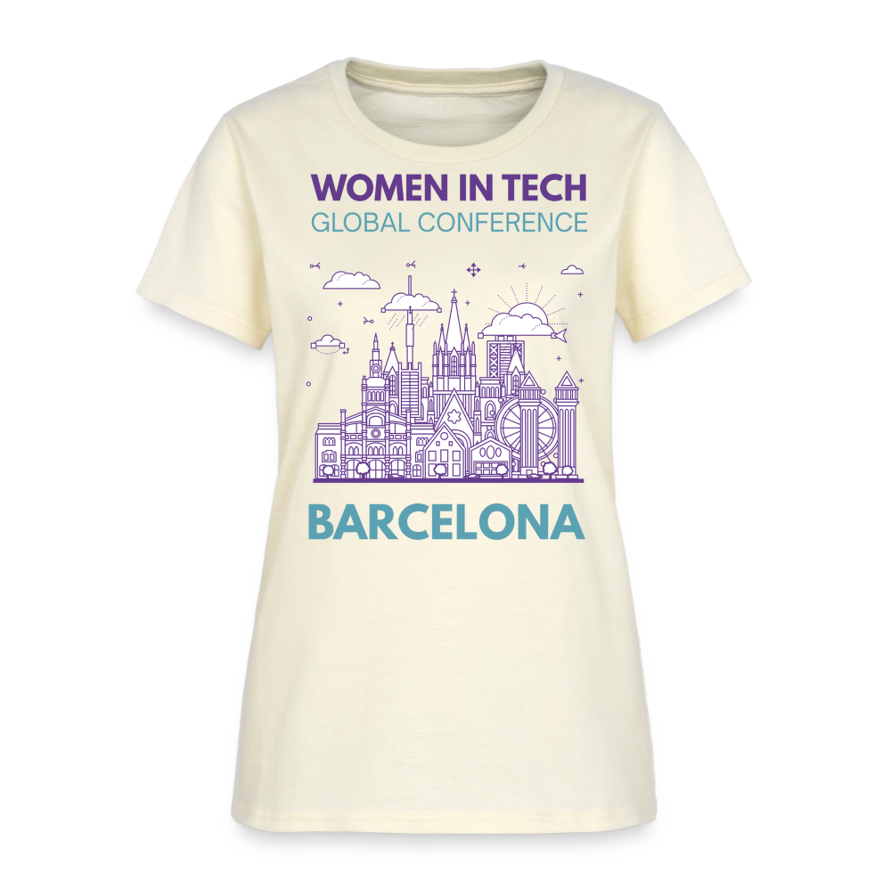 Women's T-Shirt - Women in Tech Global Conference Collection - off white