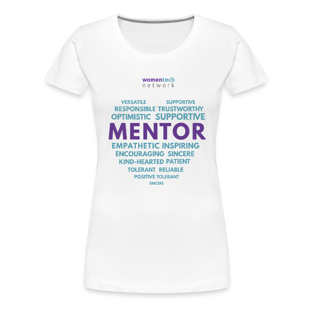 Women’s Premium T-Shirt - National Mentoring Day Edition - white