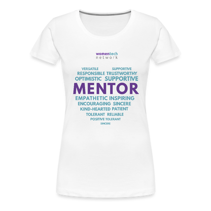 Women’s Premium T-Shirt - National Mentoring Day Edition - white