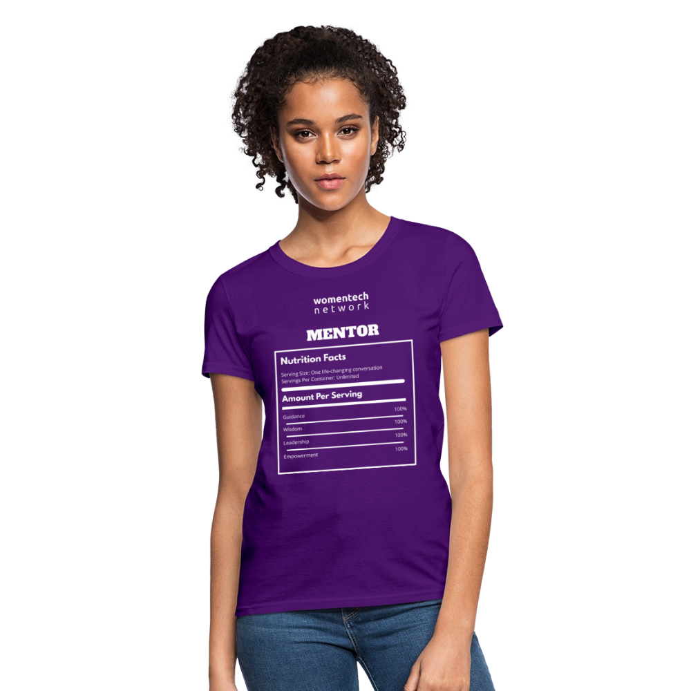 Women's T-Shirt - National Mentoring Day Edition - purple
