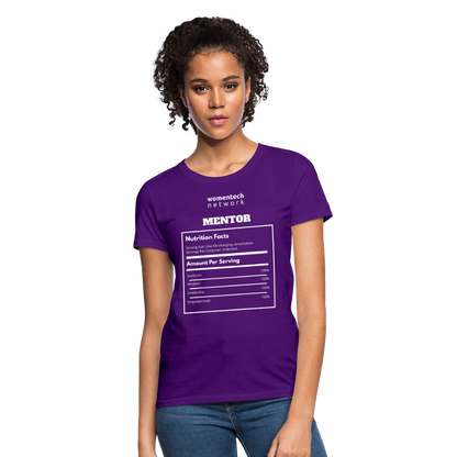 Women's T-Shirt - National Mentoring Day Edition - purple