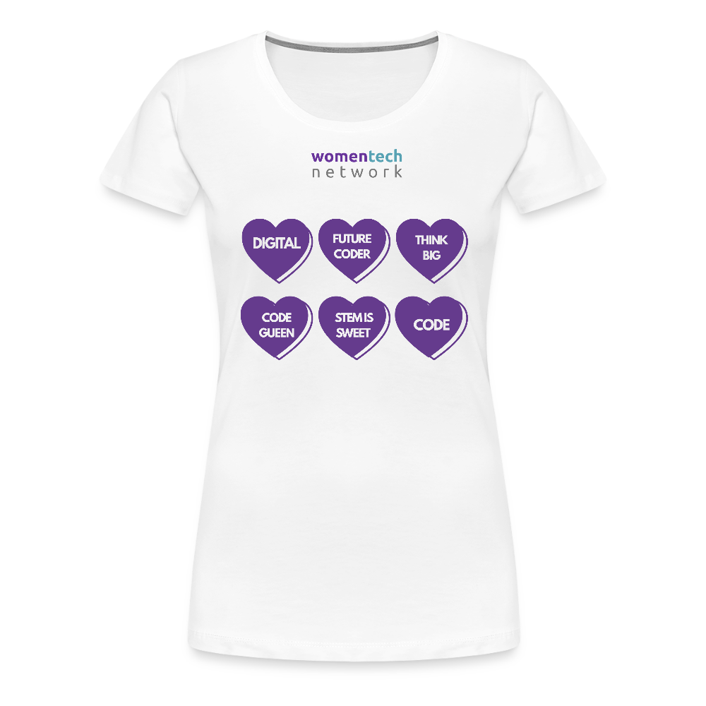 Women’s Premium T-Shirt - STEM Day Edition - white