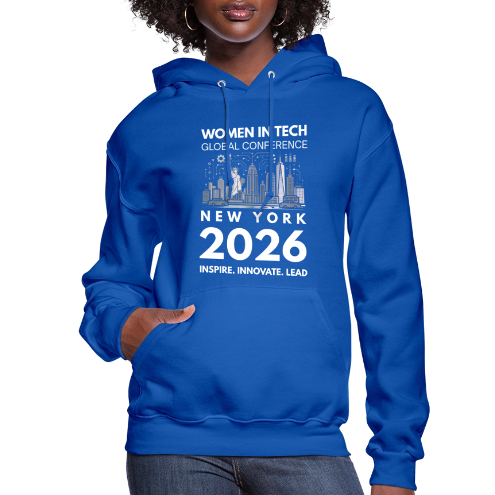 Women's Hoodie -  Women in Tech Global Conference Collection - royal blue