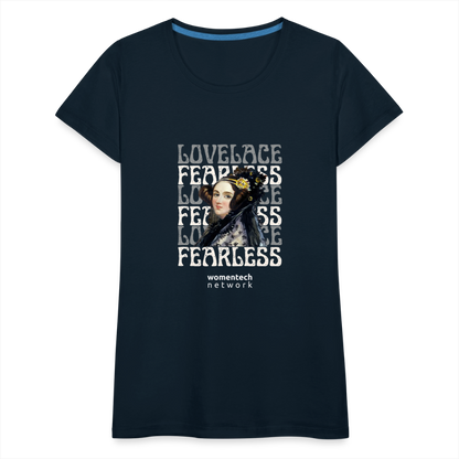 Women’s Premium T-Shirt - Ada Lovelace Edition - deep navy