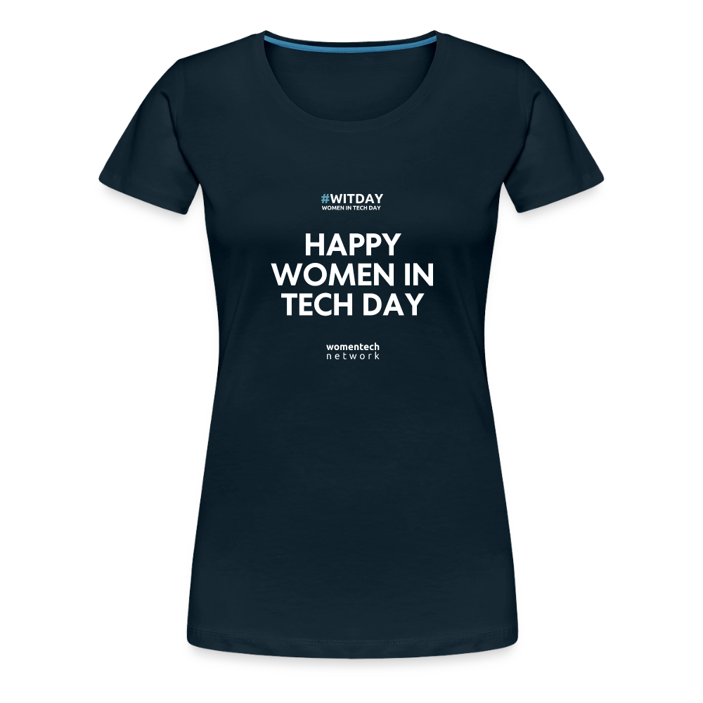 Women's Relaxed Fit T-Shirt - deep navy