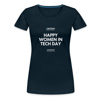 Women's Relaxed Fit T-Shirt - deep navy