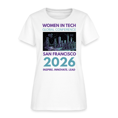 Women's T-Shirt - Women in Tech Global Conference Collection - white