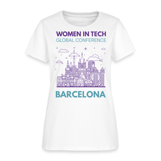 Women's T-Shirt - Women in Tech Global Conference Collection - white