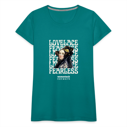 Women’s Premium T-Shirt - Ada Lovelace Edition - teal