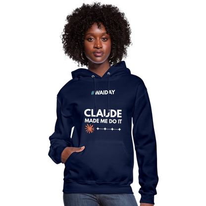 Women's Hoodie - Women In AI Day Edition - navy