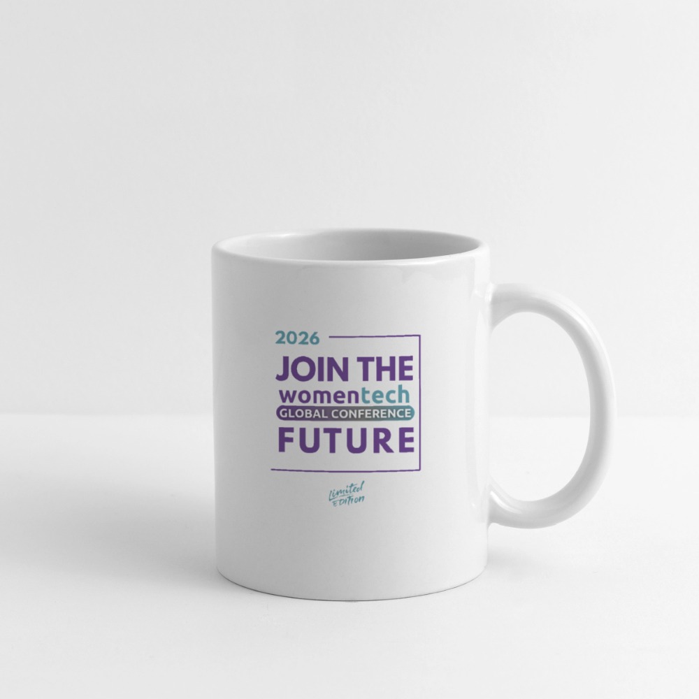 Coffee/Tea Mug - Women in Tech Global Conference Collection - white