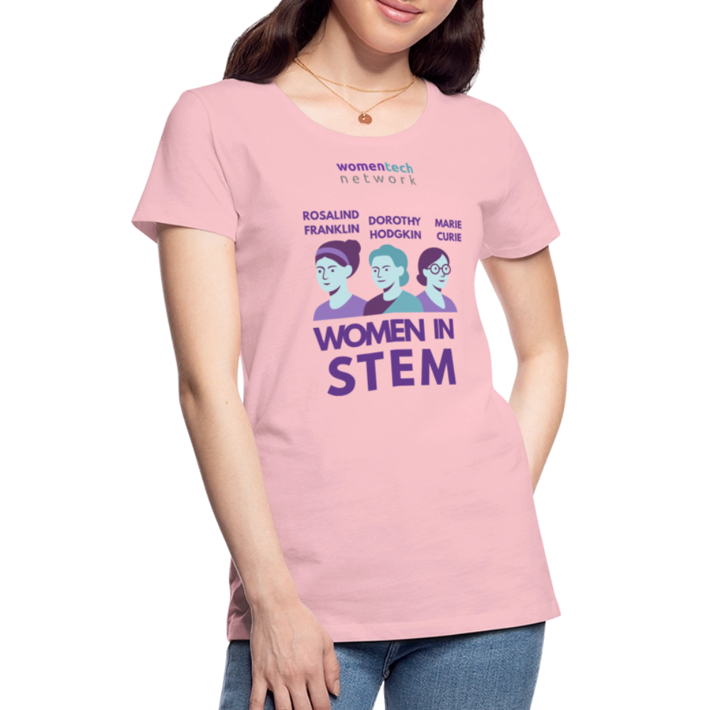 Women’s Premium T-Shirt - STEM Day Edition - pink