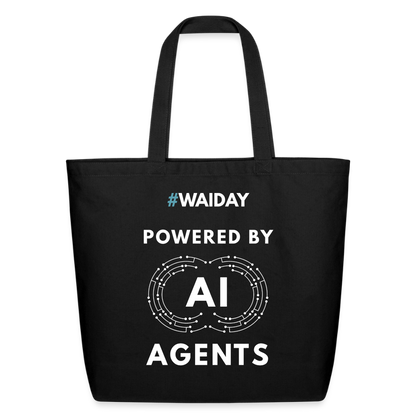 Eco-Friendly Cotton Tote - Women In AI Day Edition - black