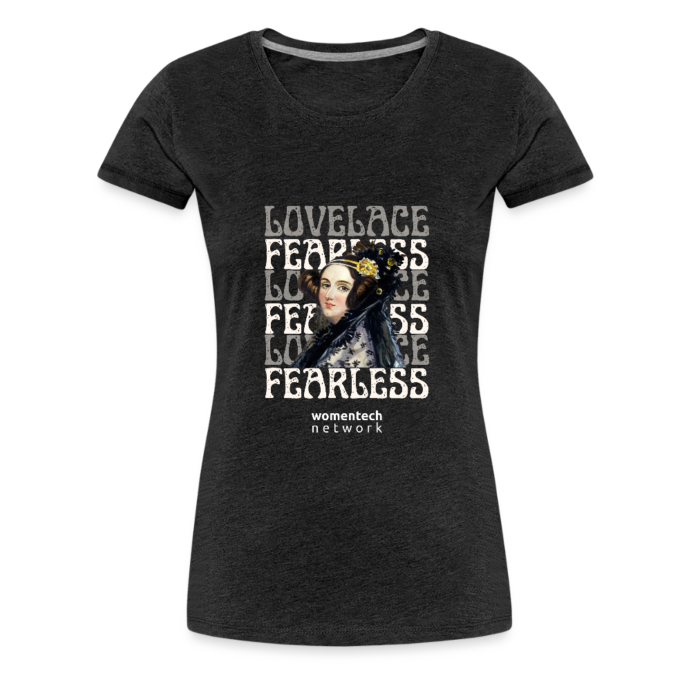 Women’s Premium T-Shirt - Ada Lovelace Edition - charcoal grey