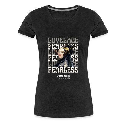 Women’s Premium T-Shirt - Ada Lovelace Edition - charcoal grey