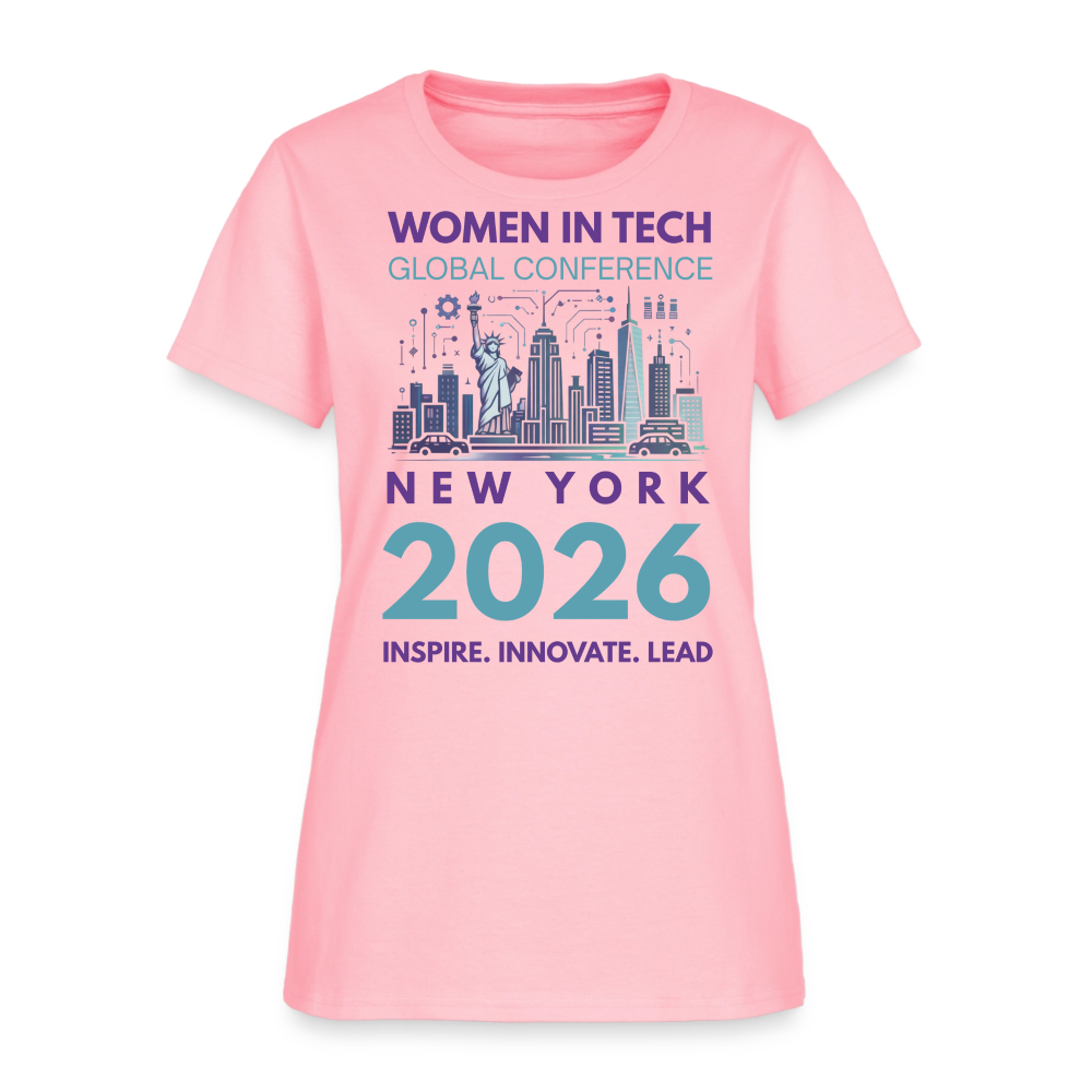 Women's T-Shirt - Women in Tech Global Conference Collection - pink