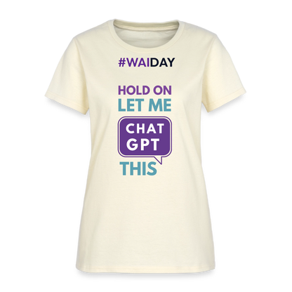 Women's T-Shirt - Women In AI Day Edition - off white