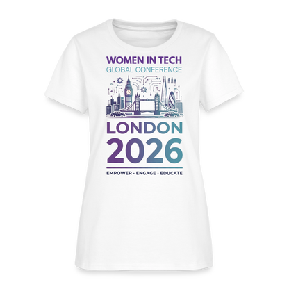 Women's T-Shirt - Women in Tech Global Conference Collection - white
