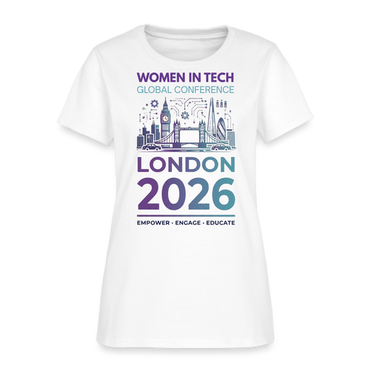Women's T-Shirt - Women in Tech Global Conference Collection - white