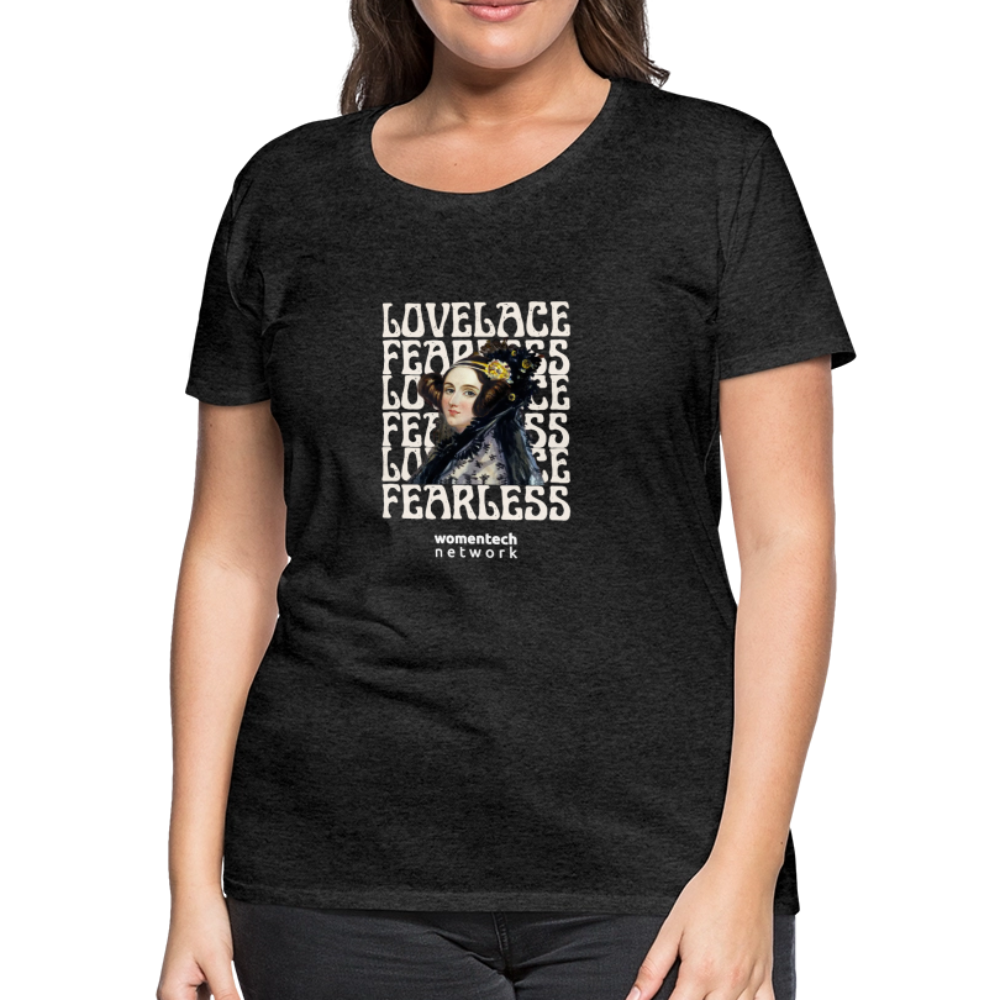 Women’s Premium T-Shirt - Ada Lovelace Edition - charcoal grey