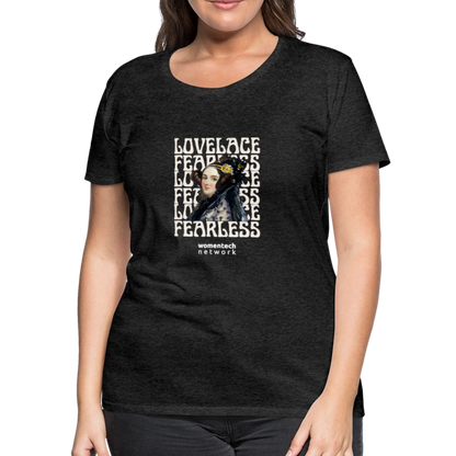 Women’s Premium T-Shirt - Ada Lovelace Edition - charcoal grey