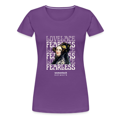 Women’s Premium T-Shirt - Ada Lovelace Edition - purple