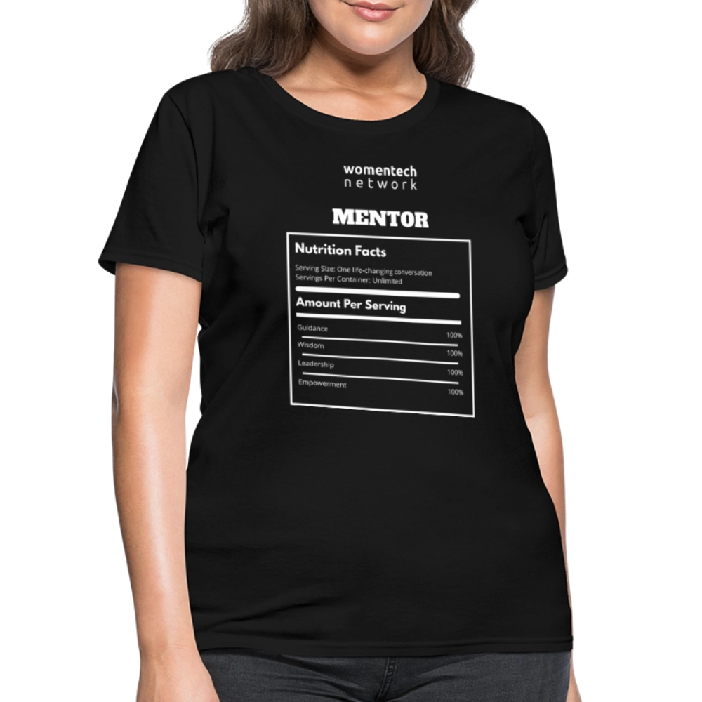 Women's T-Shirt - National Mentoring Day Edition - black