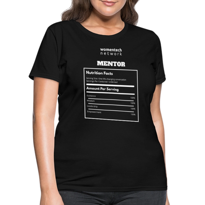 Women's T-Shirt - National Mentoring Day Edition - black