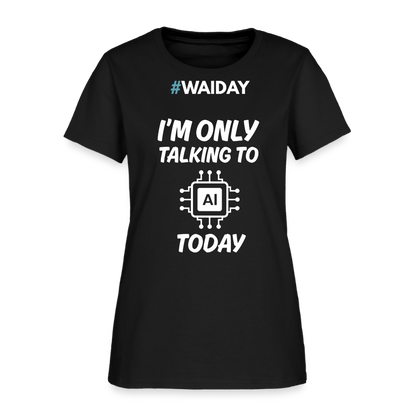 Women's T-Shirt - Women In AI Day Edition - black