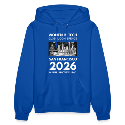 Women's Hoodie - Women in Tech Global Conference Collection - royal blue