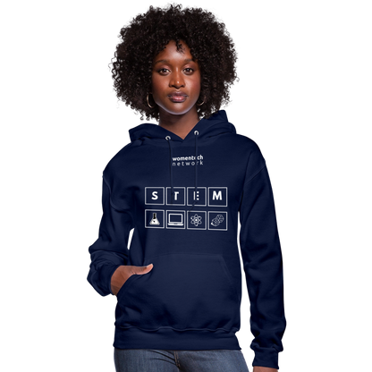 Women's Hoodie - STEM Day Edition - navy