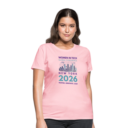 Women's T-Shirt - Women in Tech Global Conference Collection - pink