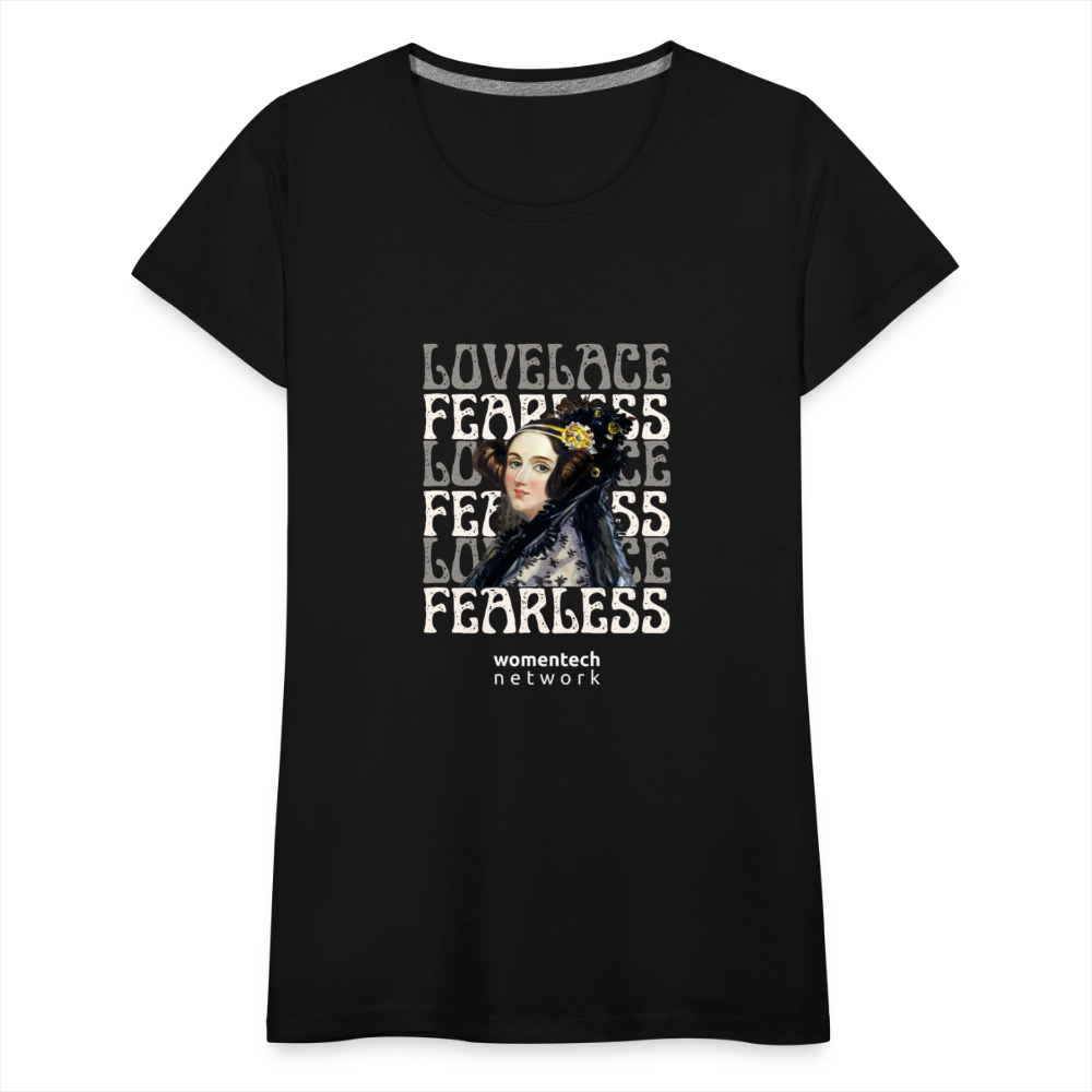 Women’s Premium T-Shirt - Ada Lovelace Edition - black