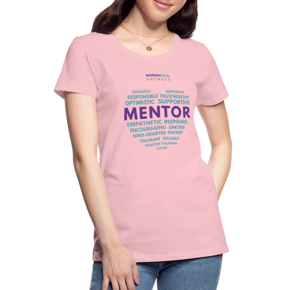 Women’s Premium T-Shirt - National Mentoring Day Edition - pink