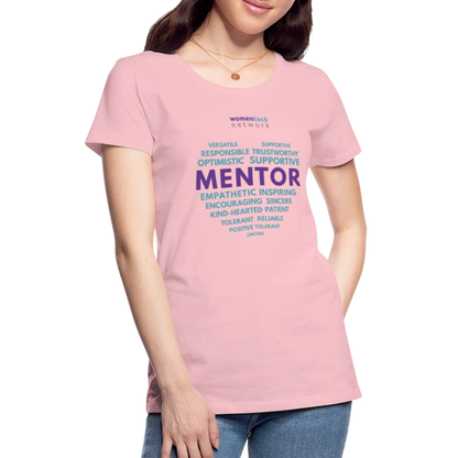 Women’s Premium T-Shirt - National Mentoring Day Edition - pink