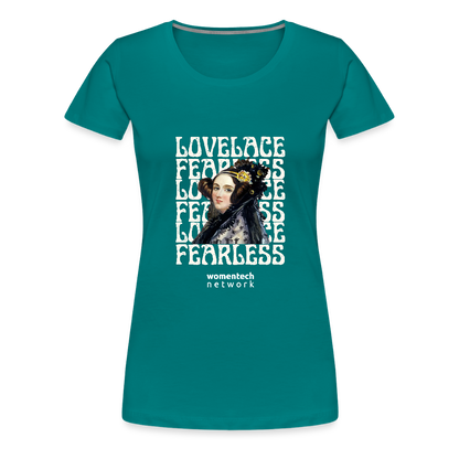 Women’s Premium T-Shirt - Ada Lovelace Edition - teal