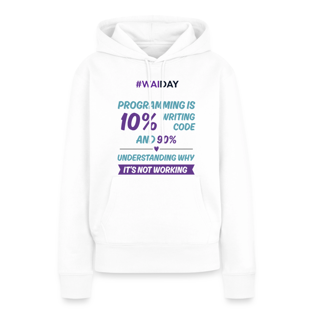 Women’s Premium Hoodie - Women In AI Day Edition - white
