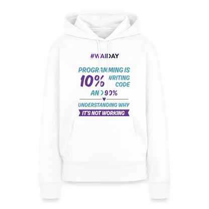 Women’s Premium Hoodie - Women In AI Day Edition - white