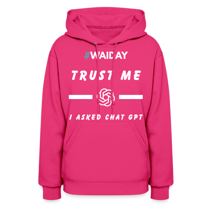 Women's Hoodie - Women In AI Day Edition - fuchsia
