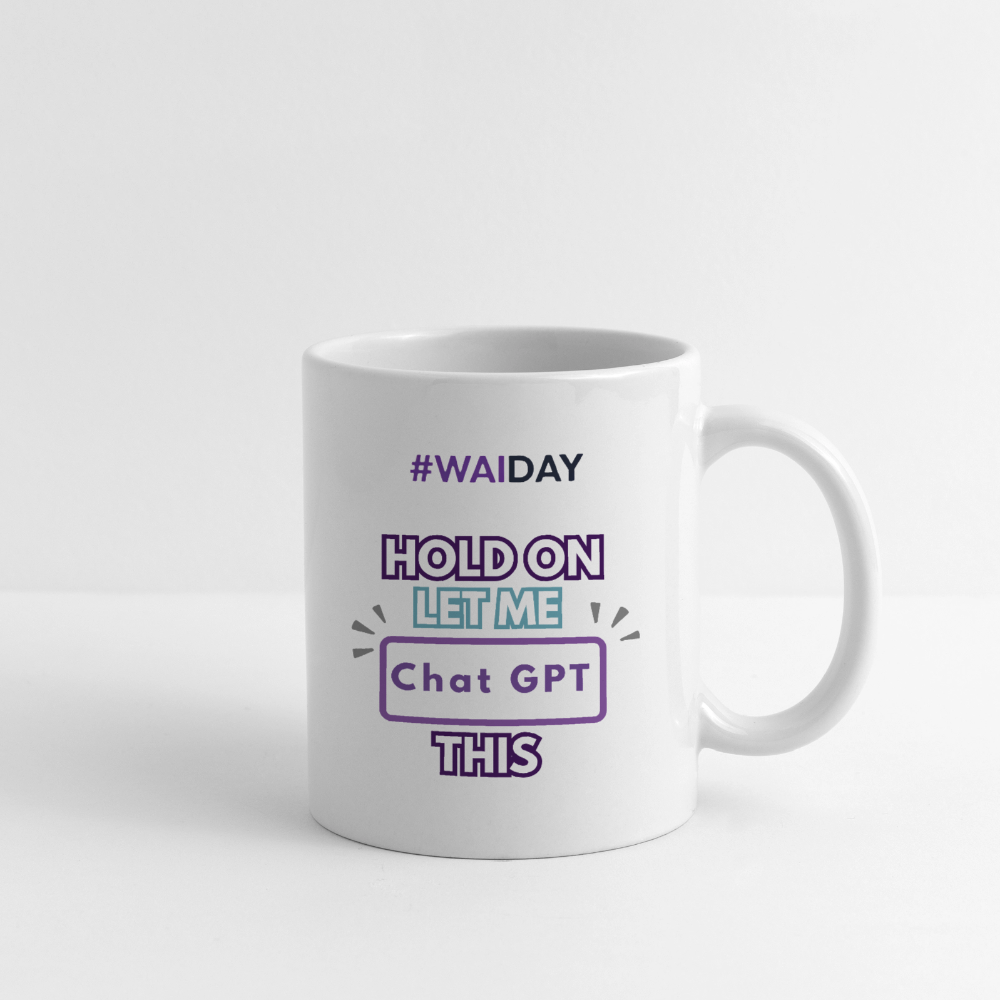 Coffee/Tea Mug - Women In AI Day Edition - white