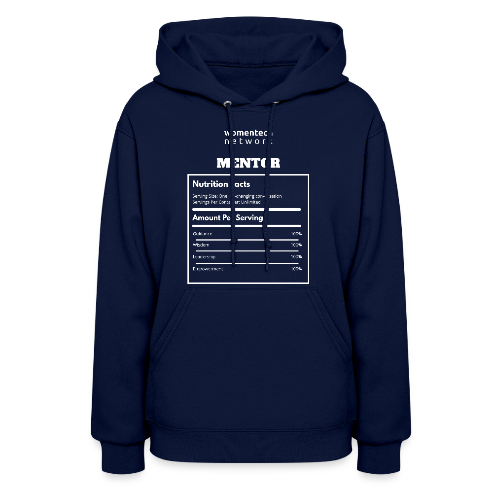 Women's Hoodie - National Mentoring Day Edition - navy