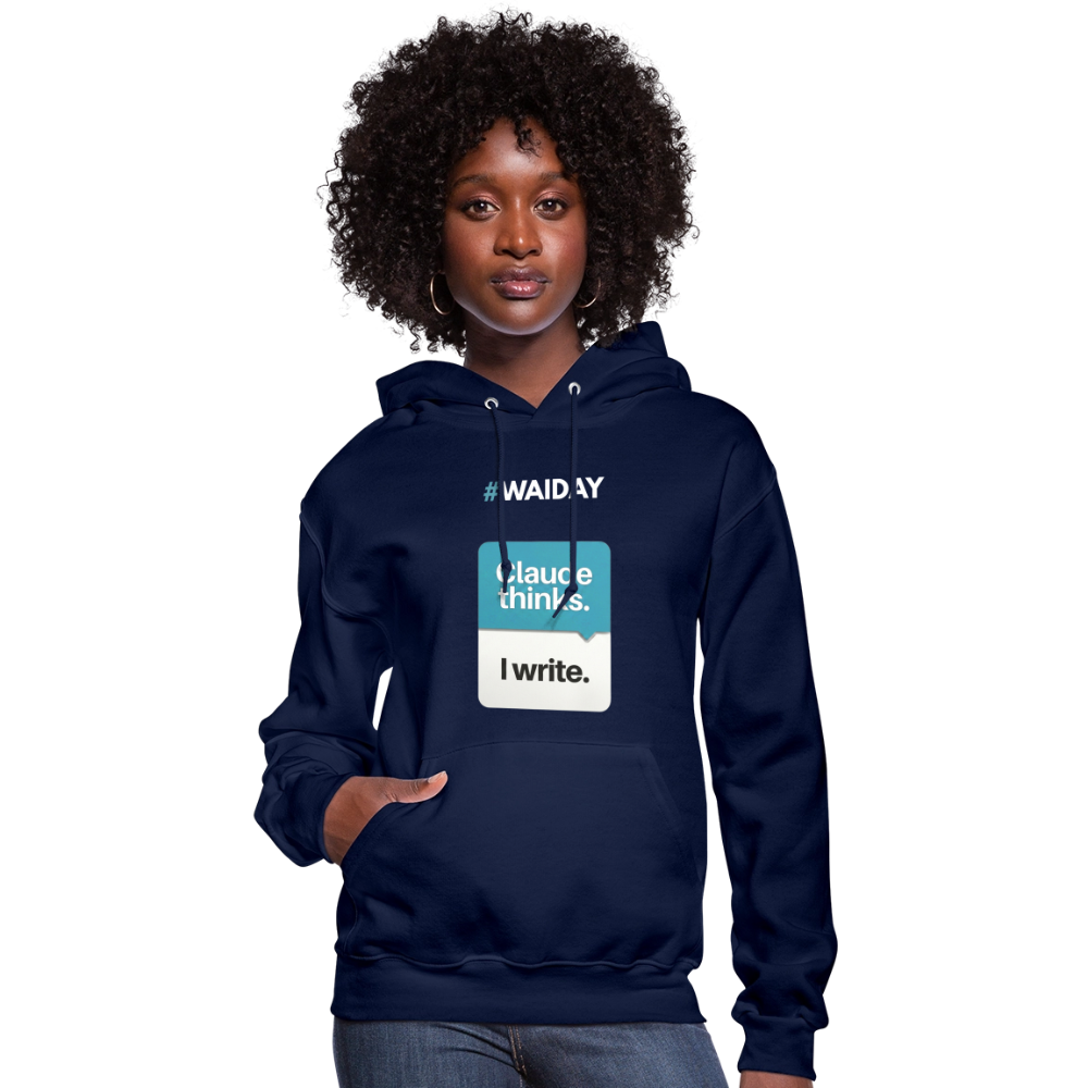Women's Hoodie - Women In AI Day Edition - navy
