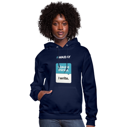 Women's Hoodie - Women In AI Day Edition - navy