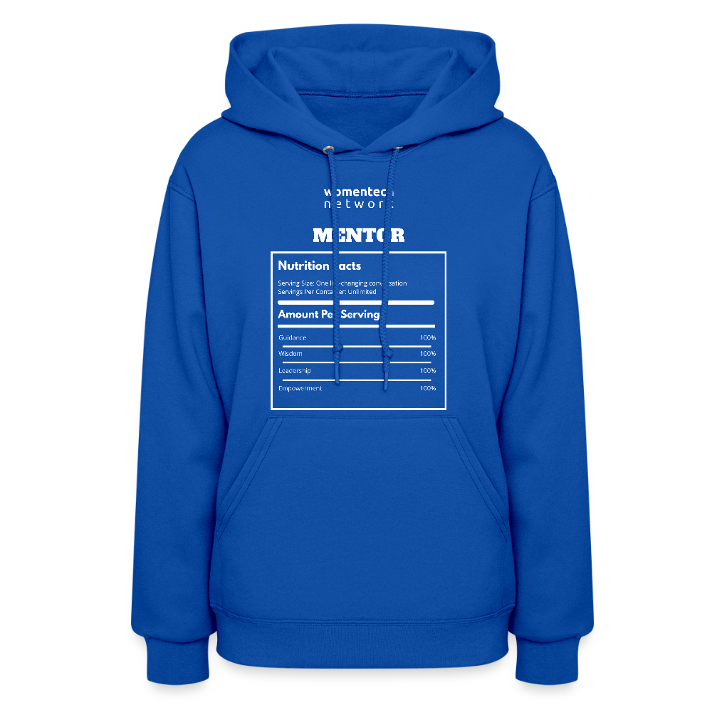 Women's Hoodie - National Mentoring Day Edition - royal blue