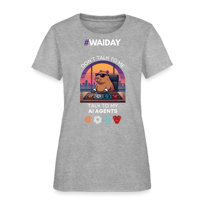 Women's T-Shirt - Women In AI Day Edition - heather gray