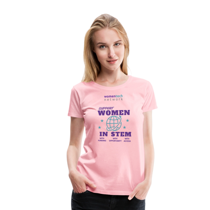 Women’s Premium T-Shirt - STEM Day Edition - pink