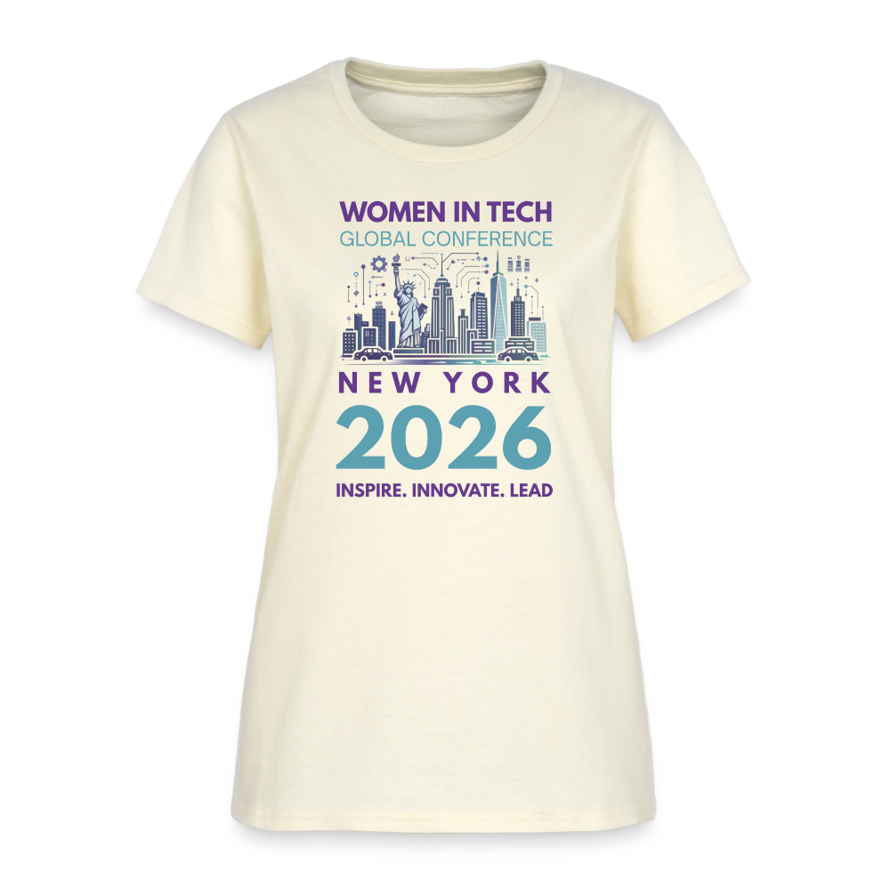 Women's T-Shirt - Women in Tech Global Conference Collection - off white