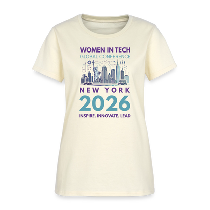 Women's T-Shirt - Women in Tech Global Conference Collection - off white