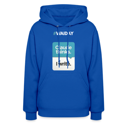 Women's Hoodie - Women In AI Day Edition - royal blue
